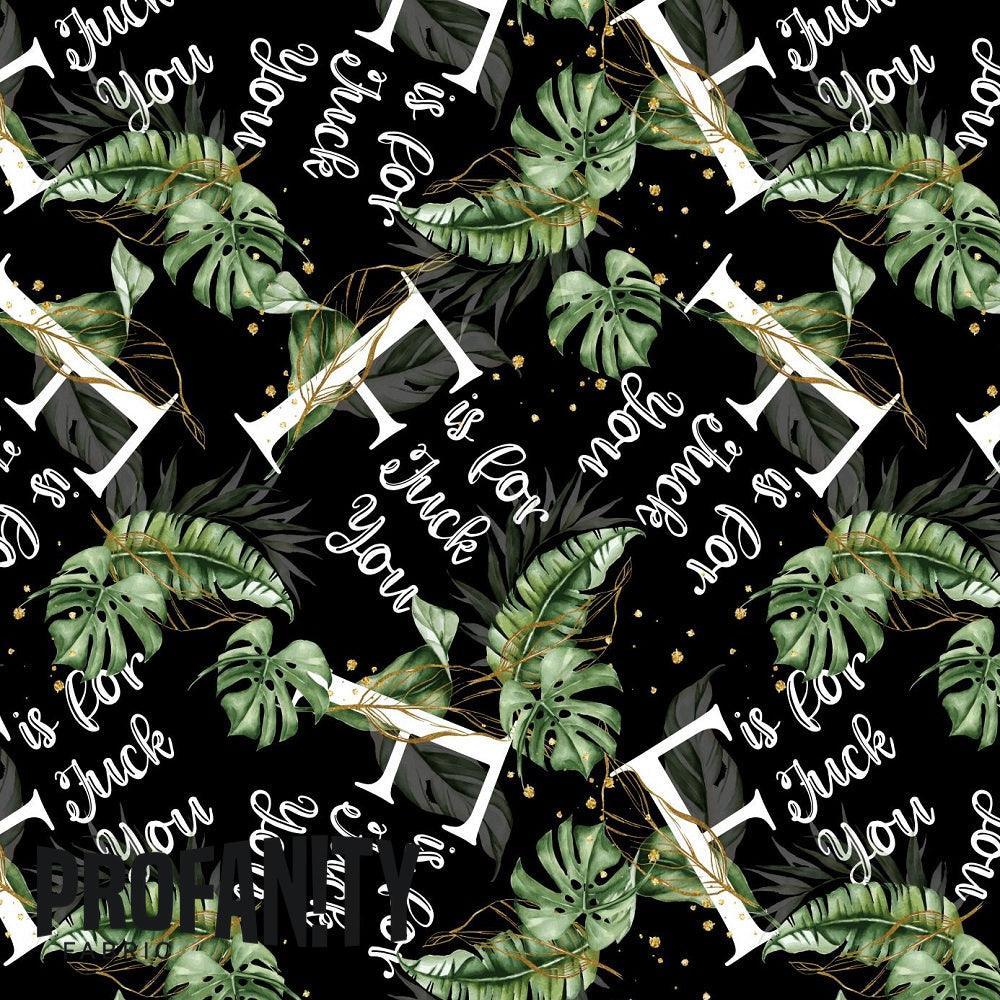 Swear Word Fabric 154 – swear word fabric Australia, custom printed pre-order | Fabric by Missy Rose