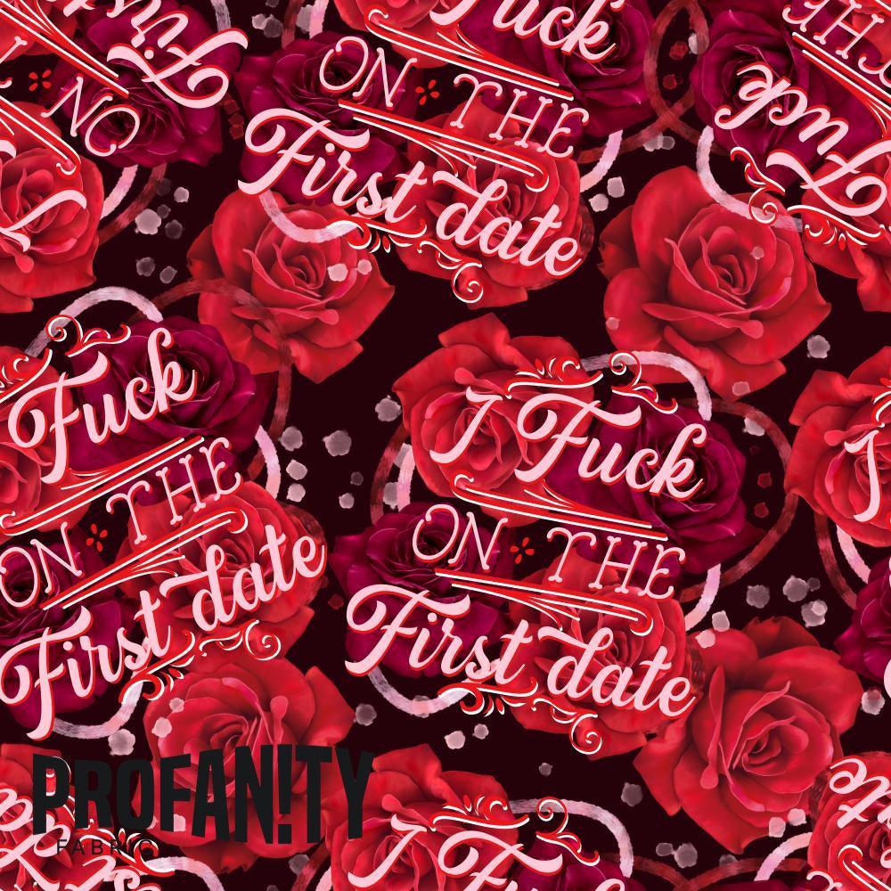 Swear Word Fabric 159 – profanity fabric for sewing, custom printed Australia | Fabric by Missy Rose