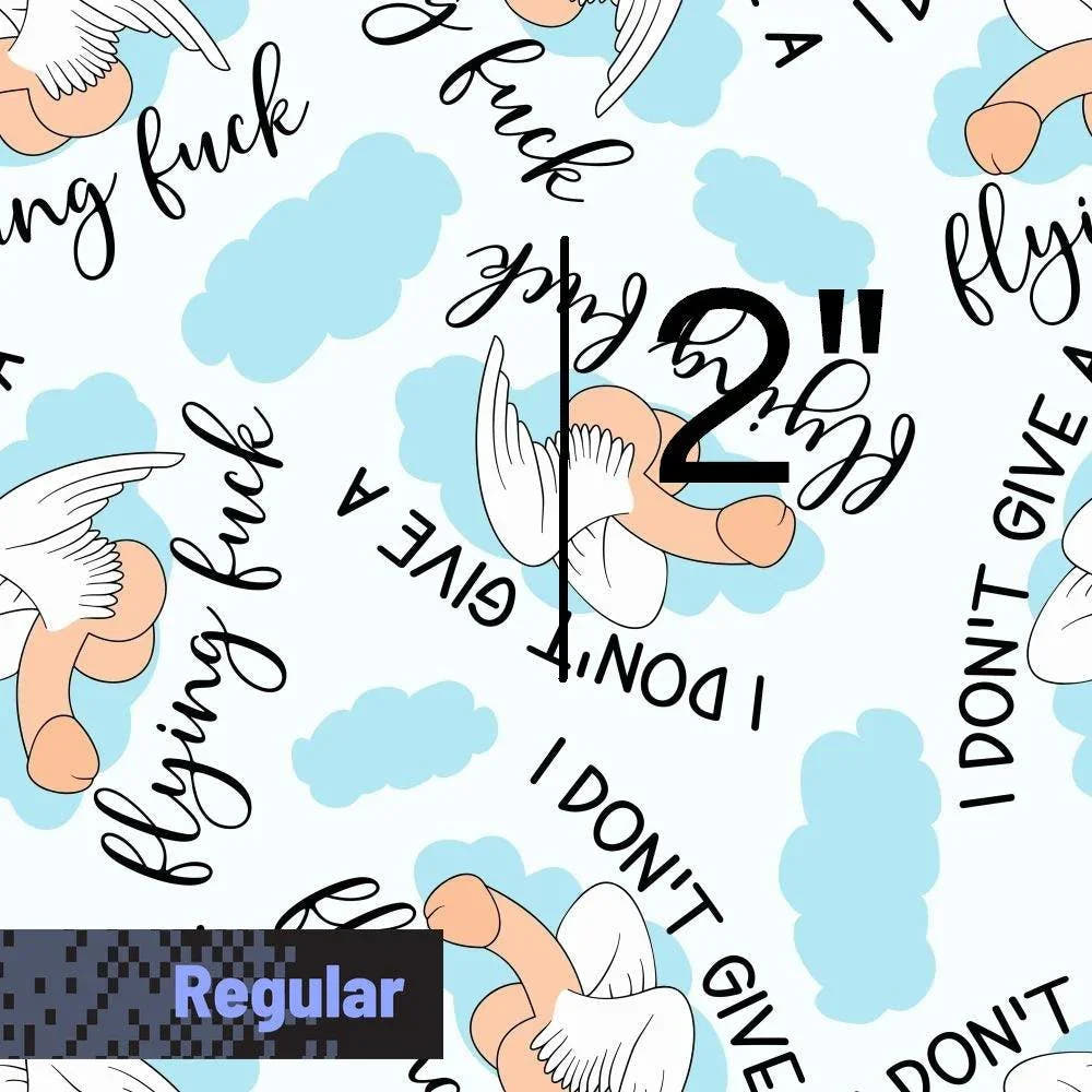 Novelty Swearing Fabric 165 – cheeky rude print fabric for sewing, pre-order | Fabric by Missy Rose