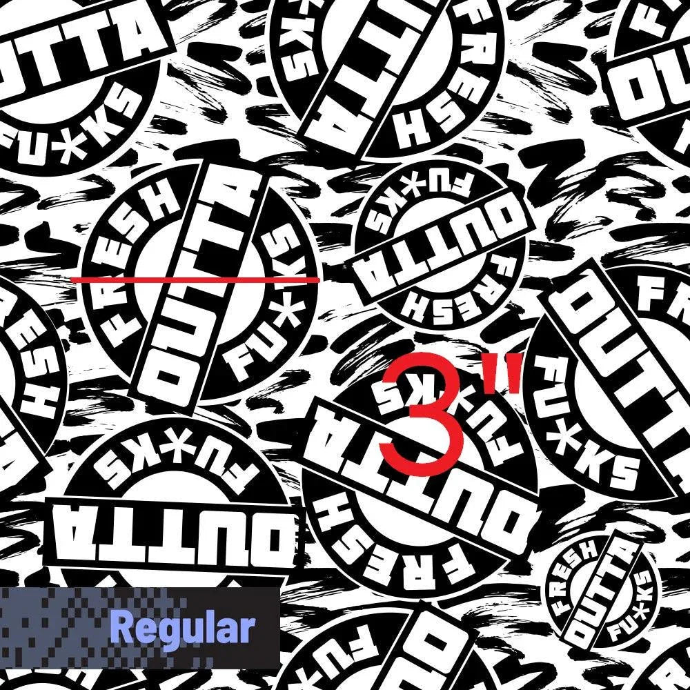Novelty Swearing Fabric 169 – rude funny novelty fabric, pre-order by the metre | Fabric by Missy Rose