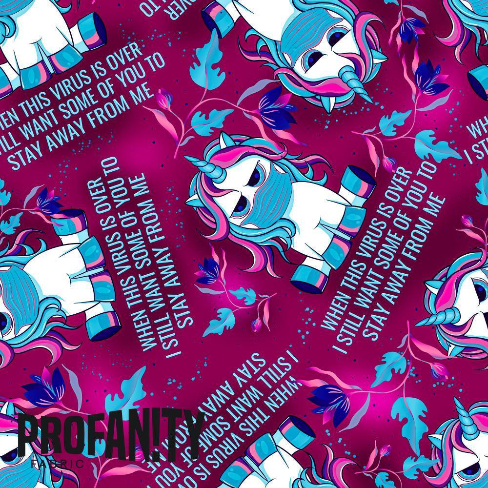 Swear Word Fabric 171 – profanity fabric for sewing, custom printed Australia | Fabric by Missy Rose