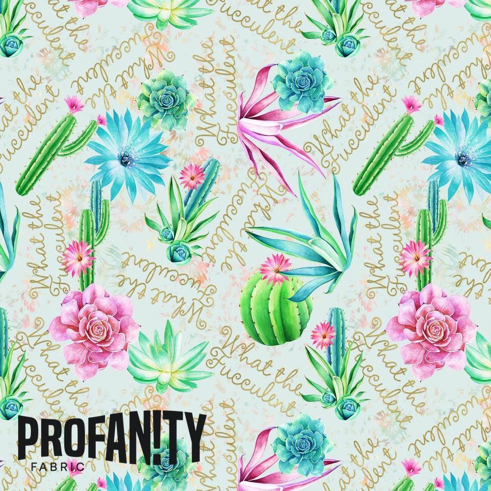 Swear Word Fabric 172 – swearing fabric custom printed Australia, made-to-order | Fabric by Missy Rose