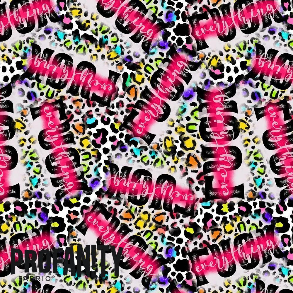Swear Word Fabric 180 – profanity fabric for sewing, custom printed Australia | Fabric by Missy Rose