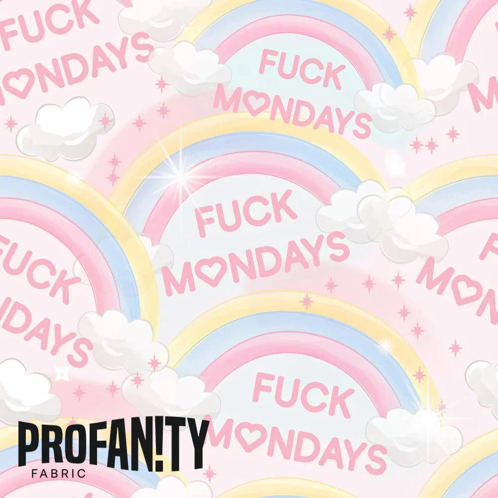Novelty Swearing Fabric 188 – cheeky novelty fabric by the metre, made-to-order | Fabric by Missy Rose