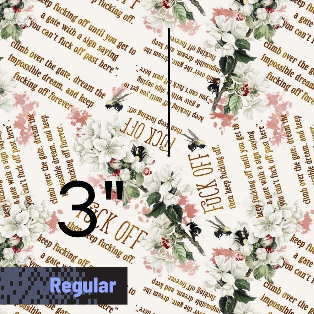 Swear Word Fabric 190 – profanity fabric for sewing, custom printed Australia | Fabric by Missy Rose