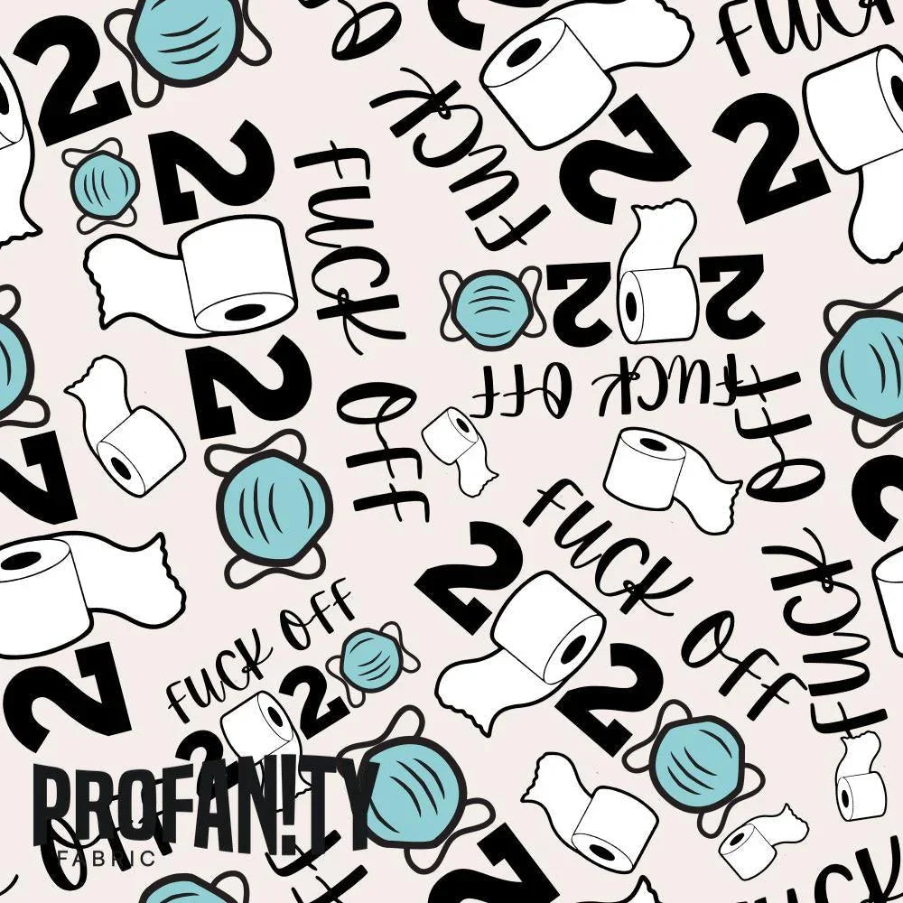 Novelty Swearing Fabric 191 – cheeky rude print fabric for sewing, pre-order | Fabric by Missy Rose