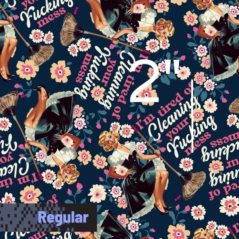 Swear Word Fabric 195 – swearing fabric custom printed Australia, made-to-order | Fabric by Missy Rose