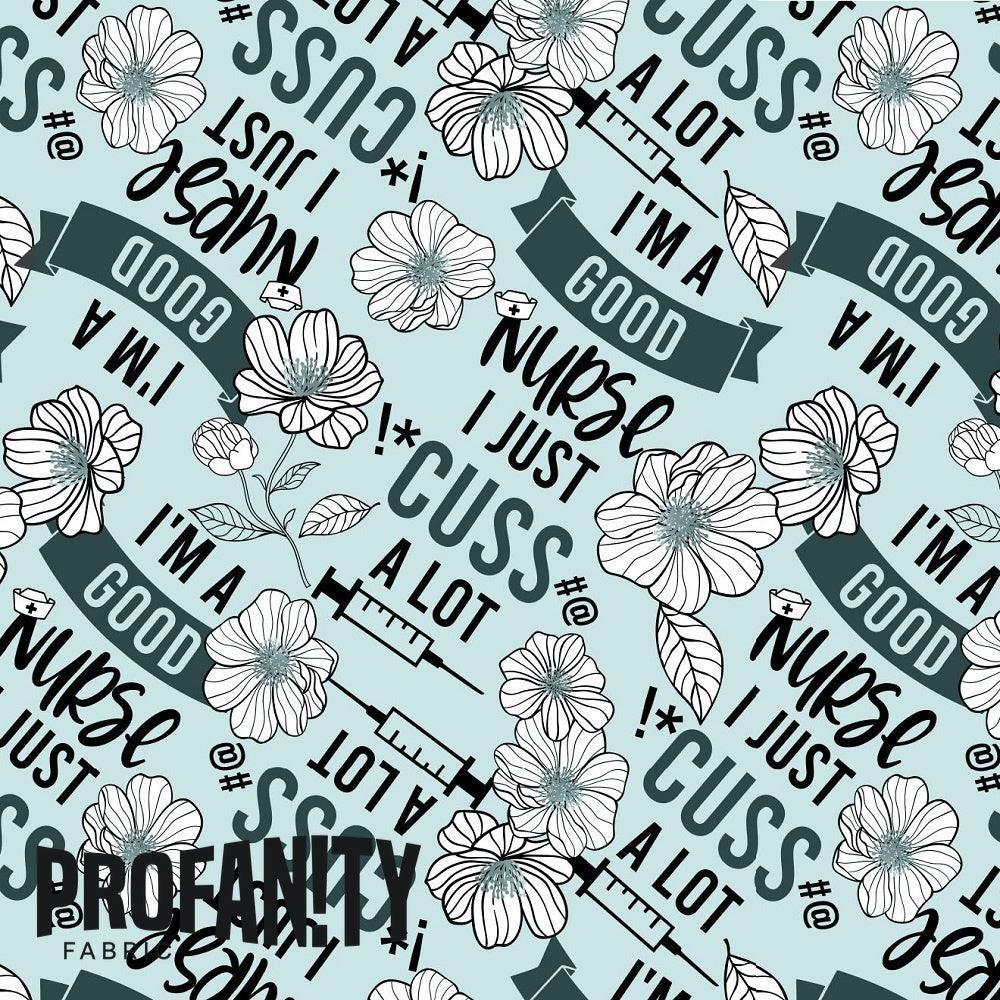 Novelty Swearing Fabric 198 – rude funny novelty fabric, pre-order by the metre | Fabric by Missy Rose