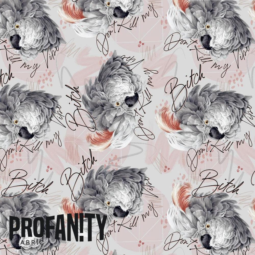 Swear Word Fabric 19 – profanity fabric for sewing, custom printed Australia | Fabric by Missy Rose