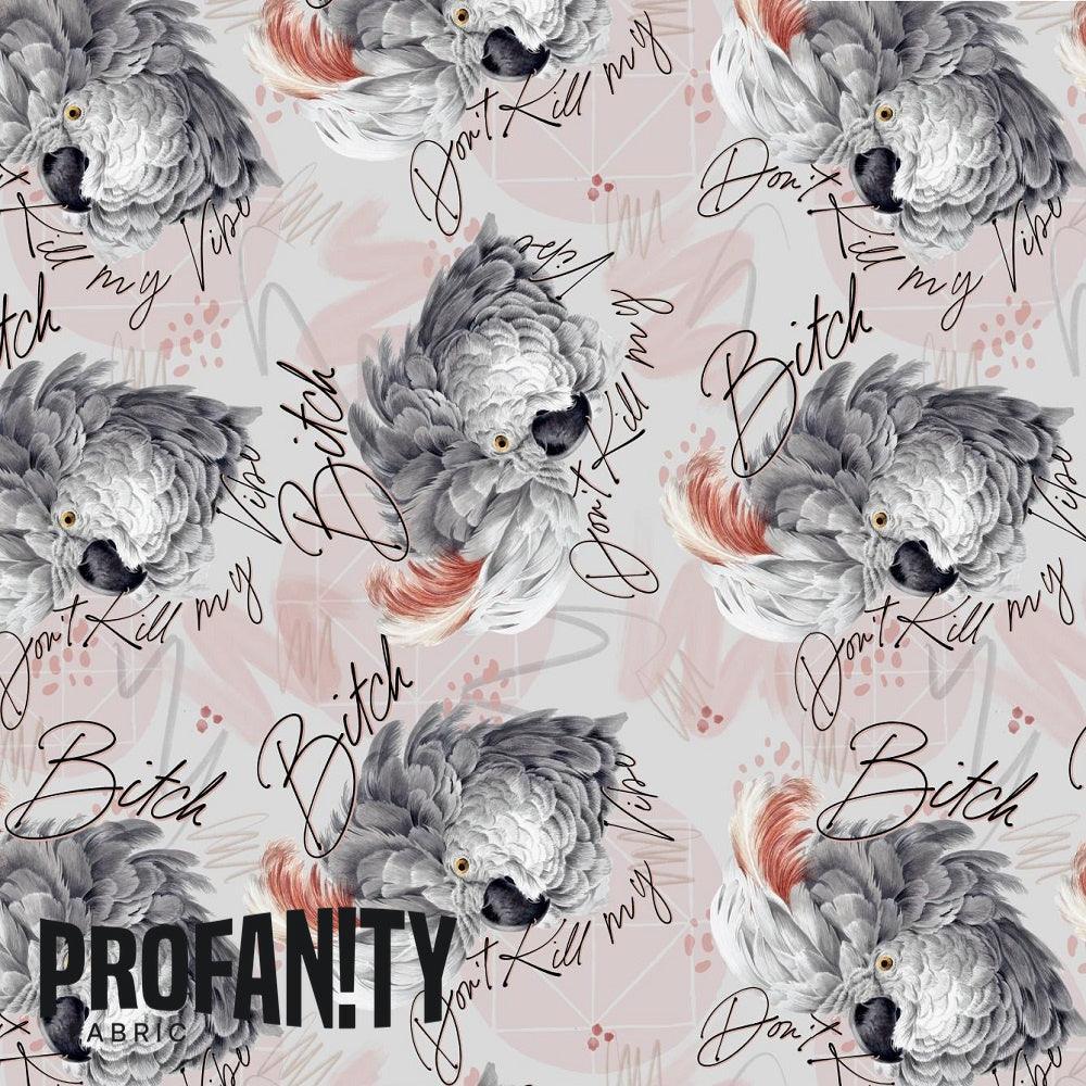 Swear Word Fabric 19 – profanity fabric for sewing, custom printed Australia | Fabric by Missy Rose