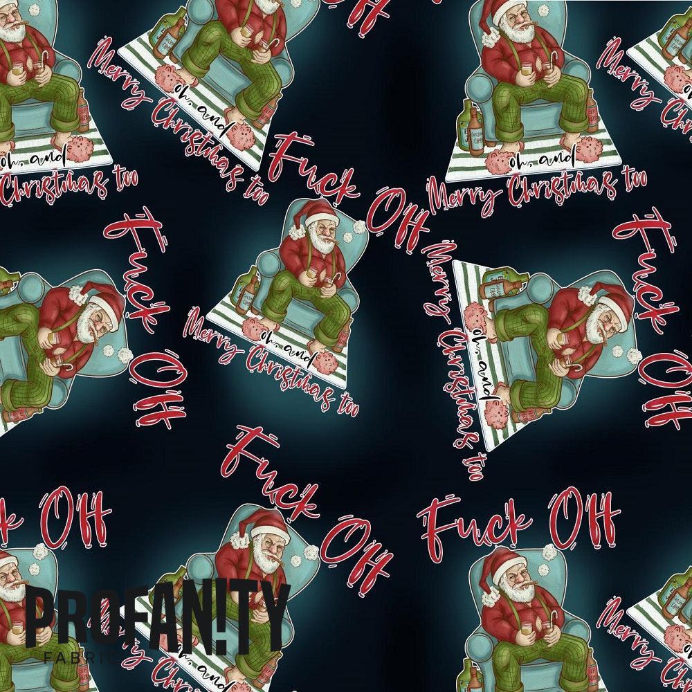 Novelty Swearing Fabric 209 – cheeky rude print fabric for sewing, pre-order | Fabric by Missy Rose