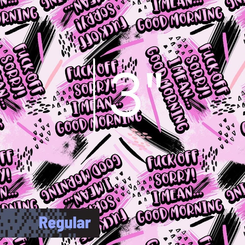 Swear Word Fabric 210 – profanity fabric for sewing, custom printed Australia | Fabric by Missy Rose