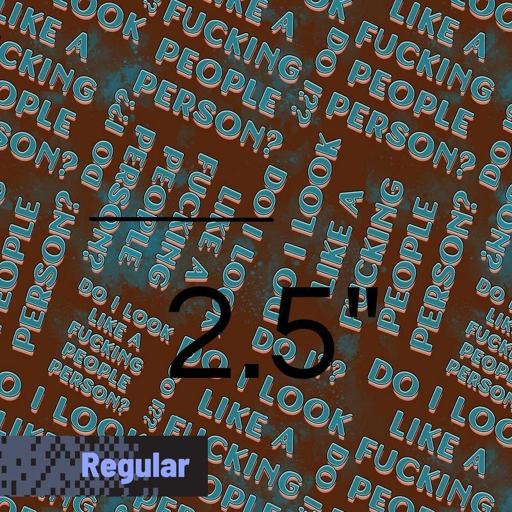 Swear Word Fabric 228 – profanity fabric for sewing, custom printed Australia | Fabric by Missy Rose