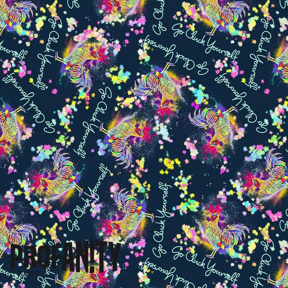 Swear Word Fabric 22 – profanity fabric for sewing, custom printed Australia | Fabric by Missy Rose