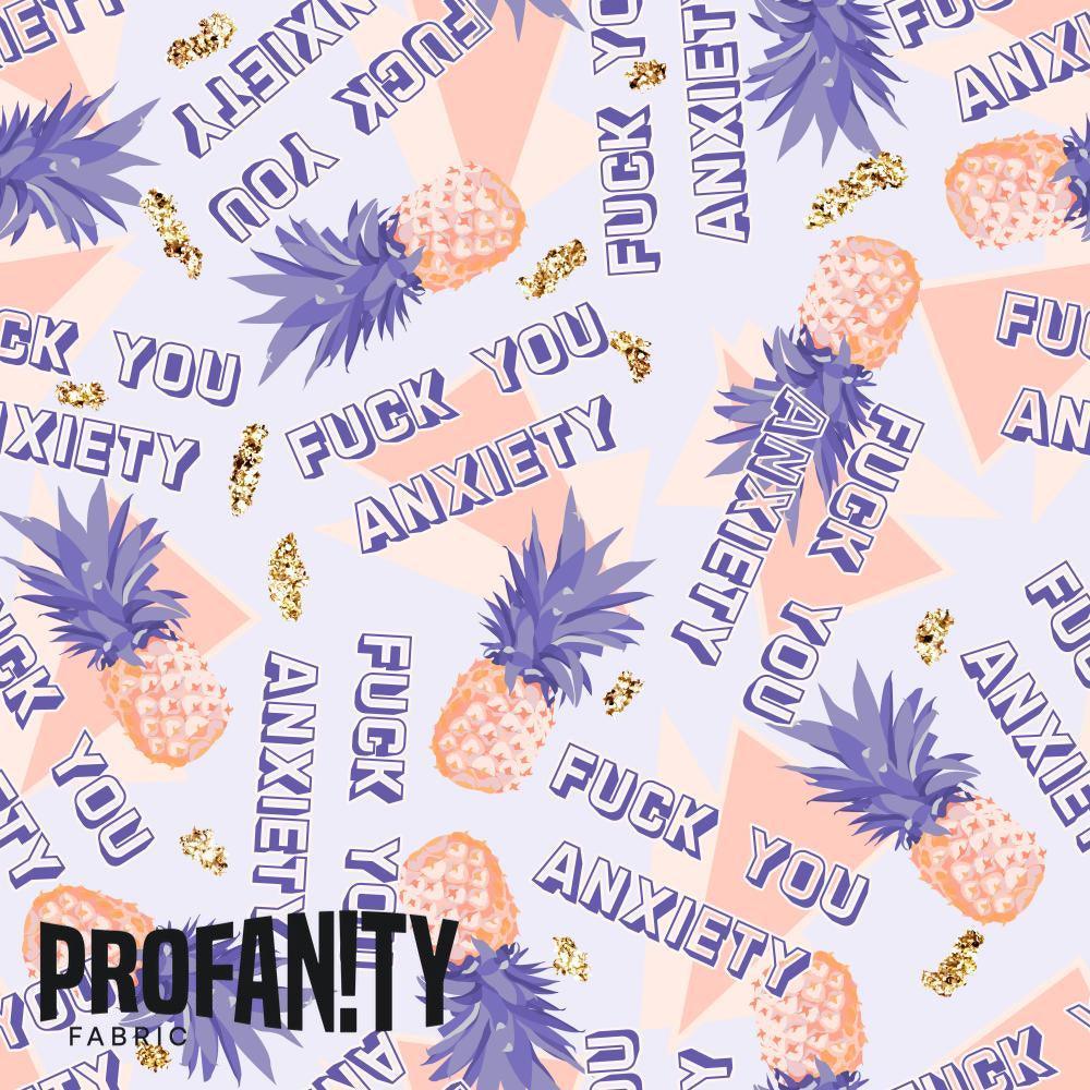 Novelty Swearing Fabric 235 – cheeky novelty fabric by the metre, made-to-order | Fabric by Missy Rose