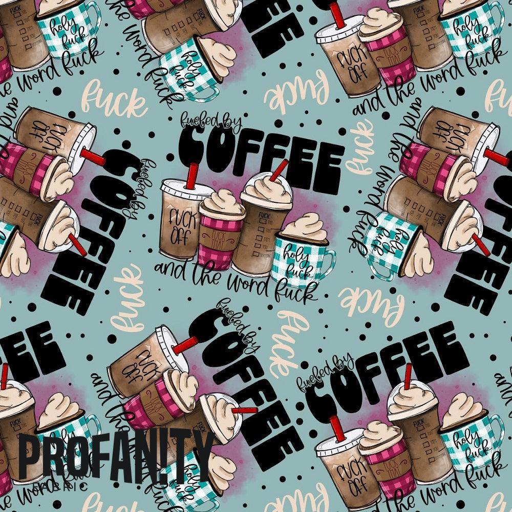 Swear Word Fabric 23 – swearing fabric custom printed Australia, made-to-order | Fabric by Missy Rose