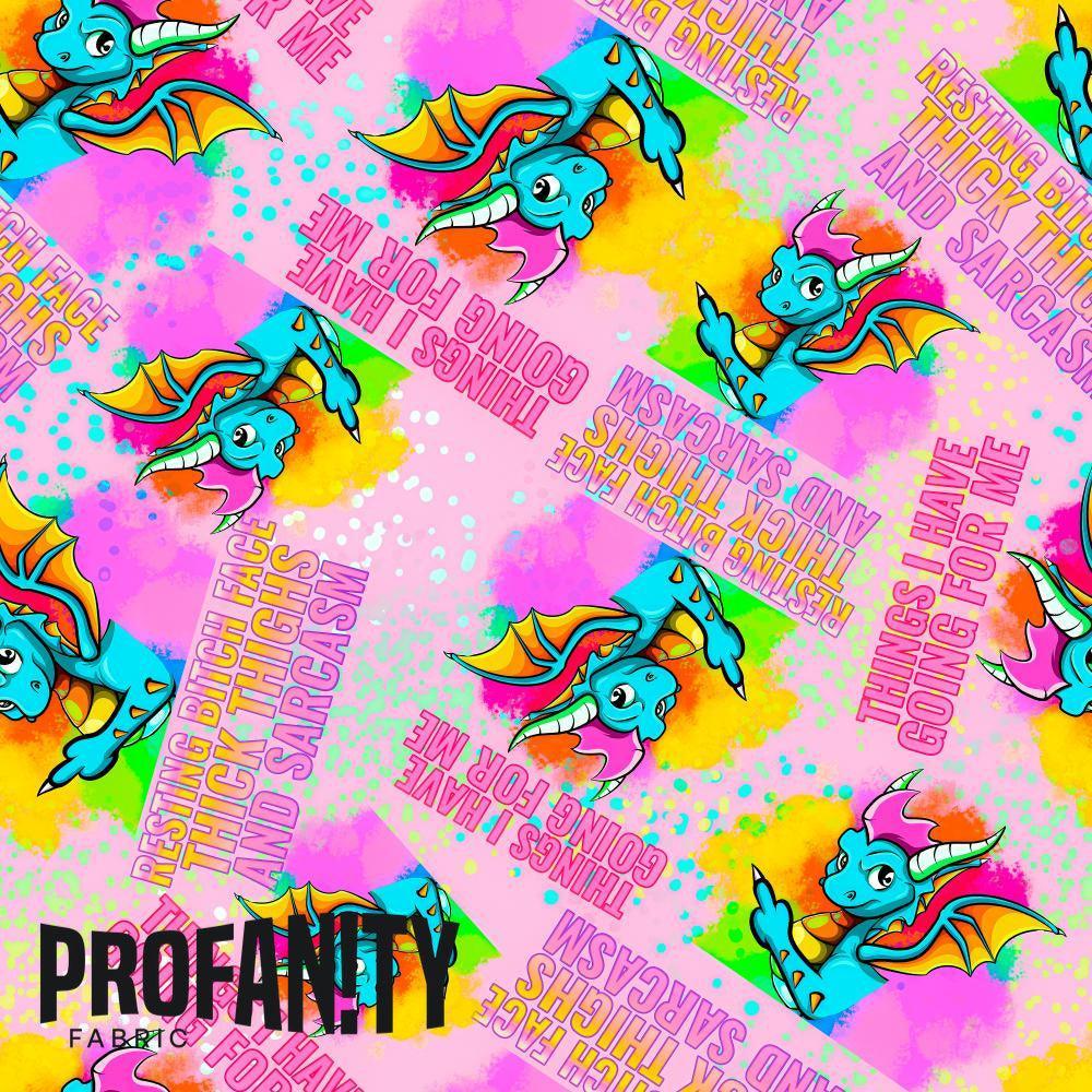 Novelty Swearing Fabric 241 – rude funny novelty fabric, pre-order by the metre | Fabric by Missy Rose