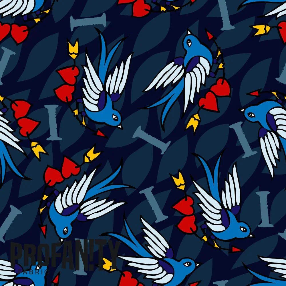 Novelty Swearing Fabric 261 – cheeky novelty fabric by the metre, made-to-order | Fabric by Missy Rose