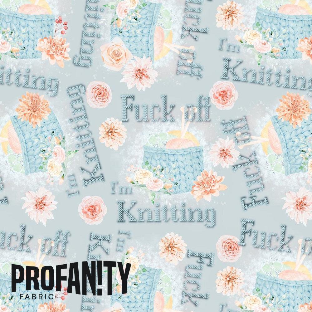 Novelty Swearing Fabric 271 – cheeky rude print fabric for sewing, pre-order | Fabric by Missy Rose