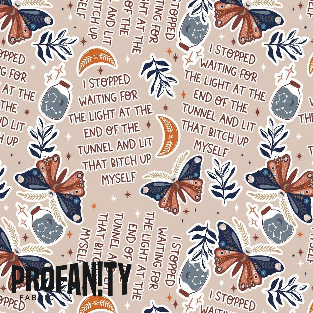Novelty Swearing Fabric 277 – cheeky rude print fabric for sewing, pre-order | Fabric by Missy Rose