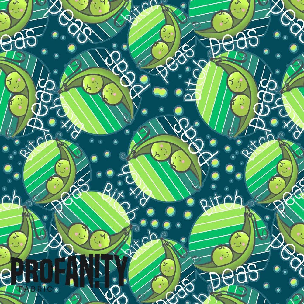 Swear Word Fabric 27 – swearing fabric custom printed Australia, made-to-order | Fabric by Missy Rose