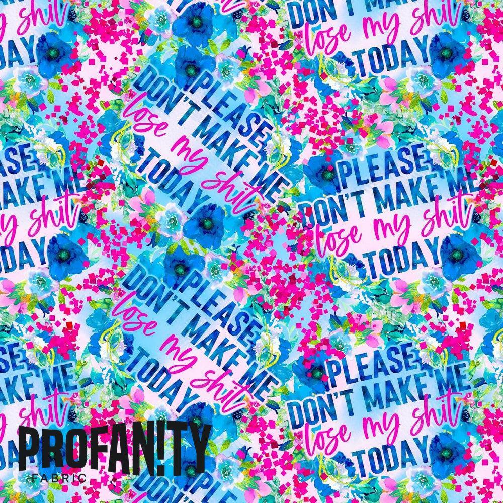 Novelty Swearing Fabric 283 – cheeky rude print fabric for sewing, pre-order | Fabric by Missy Rose