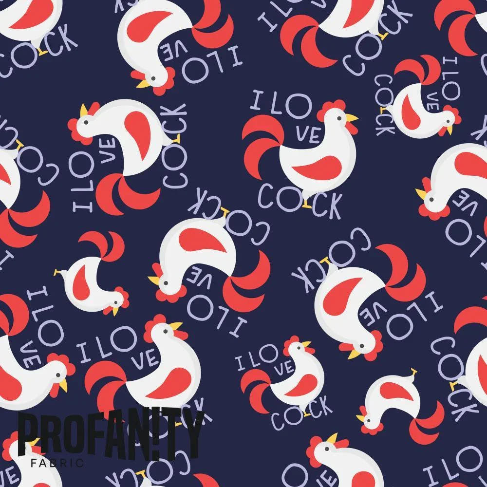 Novelty Swearing Fabric 284 – cheeky novelty fabric by the metre, made-to-order | Fabric by Missy Rose