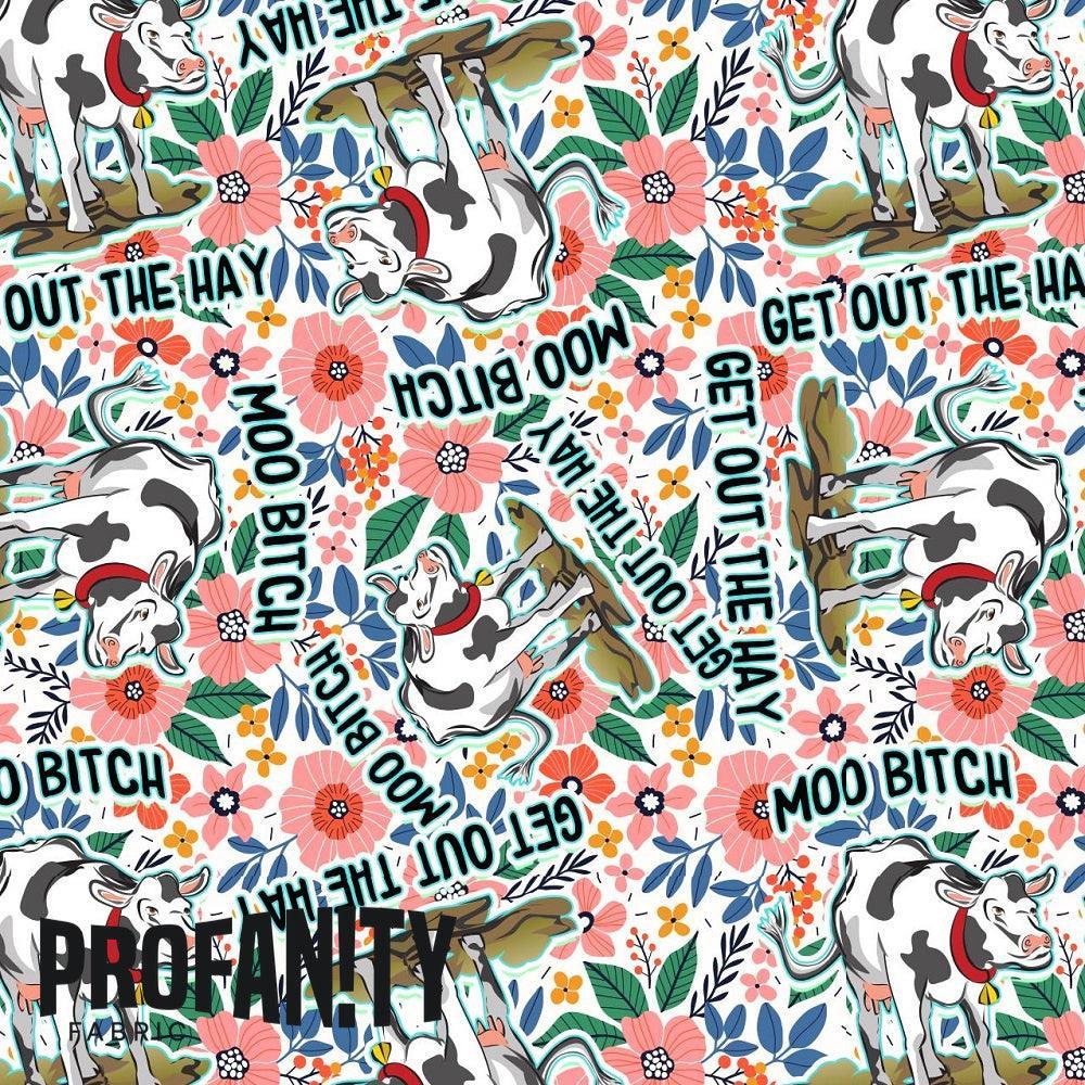 Novelty Swearing Fabric 288 – rude funny novelty fabric, pre-order by the metre | Fabric by Missy Rose