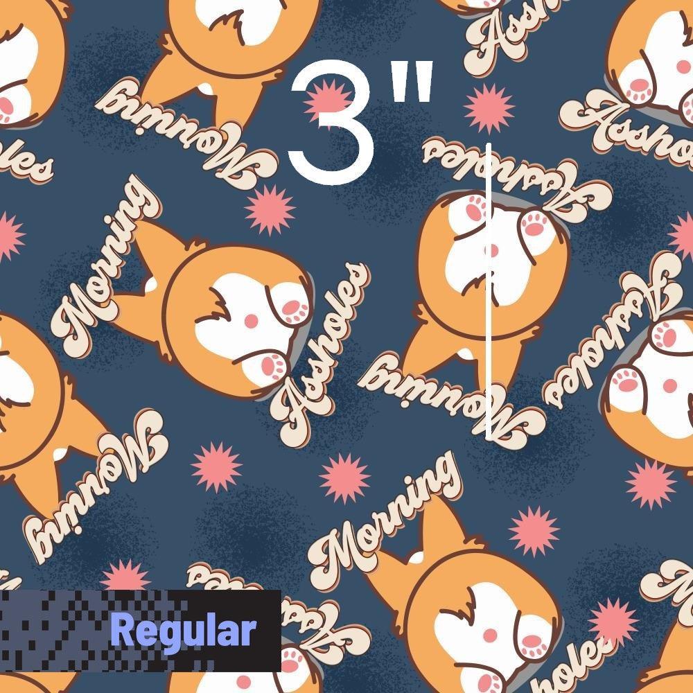 Swear Word Fabric 290 – profanity fabric for sewing, custom printed Australia | Fabric by Missy Rose