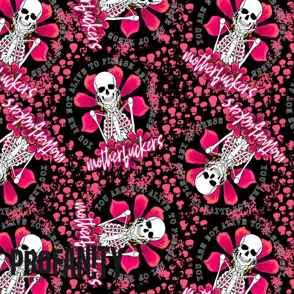 Swear Word Fabric 291 – profanity fabric for sewing, custom printed Australia | Fabric by Missy Rose