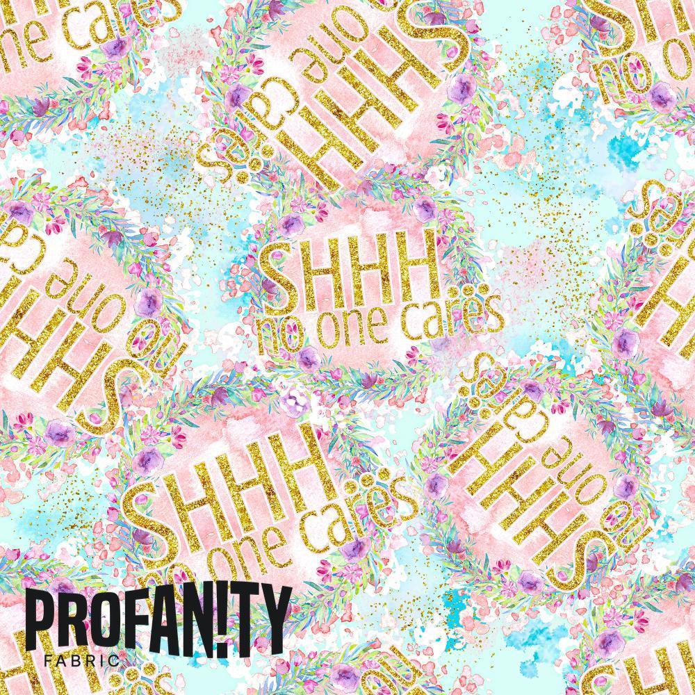 Novelty Swearing Fabric 292 – cheeky rude print fabric for sewing, pre-order | Fabric by Missy Rose