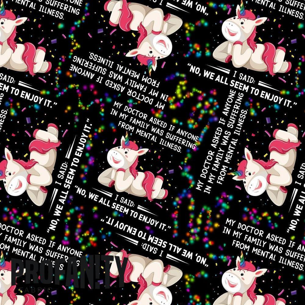 Novelty Swearing Fabric 304 – cheeky rude print fabric for sewing, pre-order | Fabric by Missy Rose