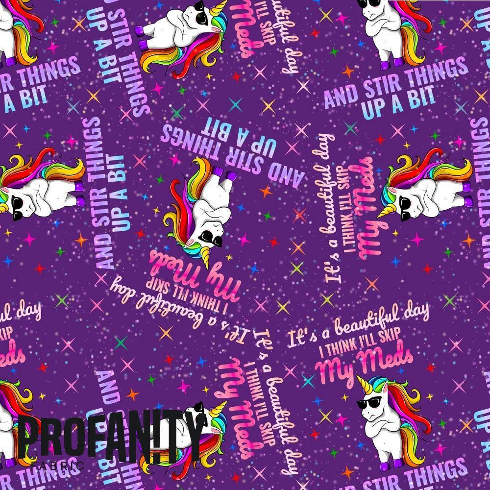 Novelty Swearing Fabric 315 – cheeky rude print fabric for sewing, pre-order | Fabric by Missy Rose