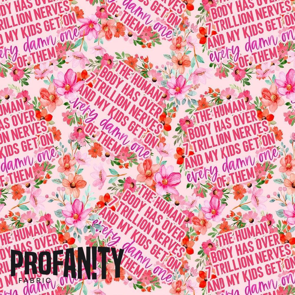 Novelty Swearing Fabric 318 – cheeky rude print fabric for sewing, pre-order | Fabric by Missy Rose