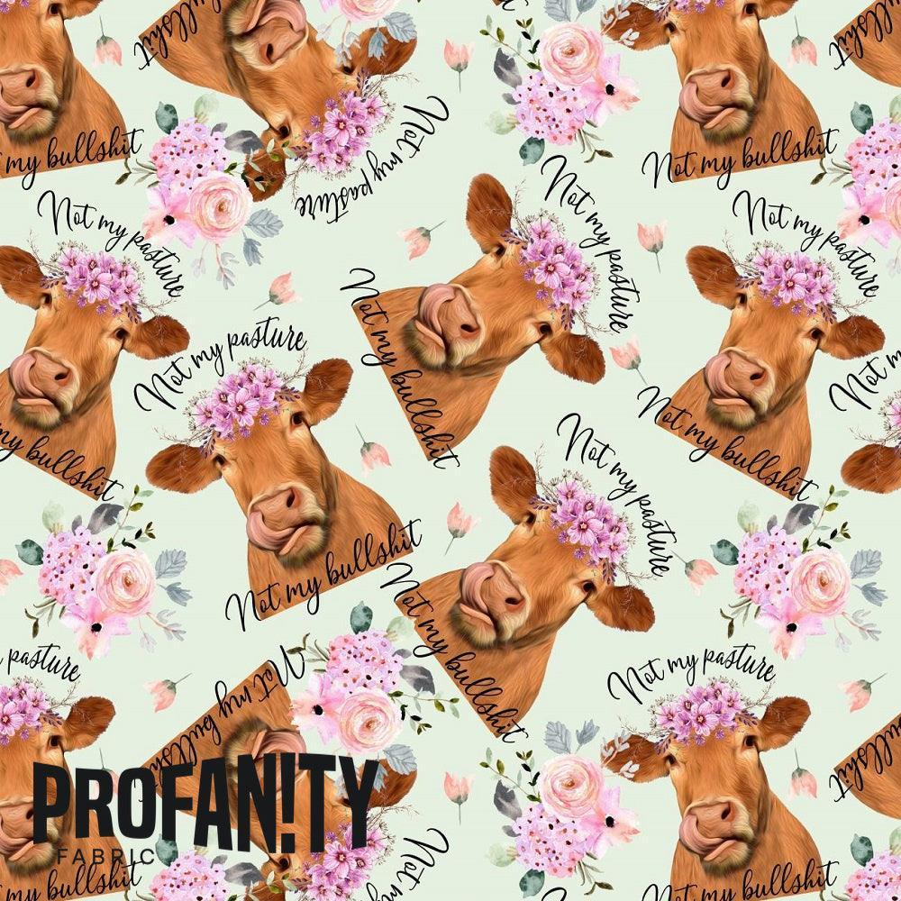 Swear Word Fabric 31 – profanity fabric for sewing, custom printed Australia | Fabric by Missy Rose
