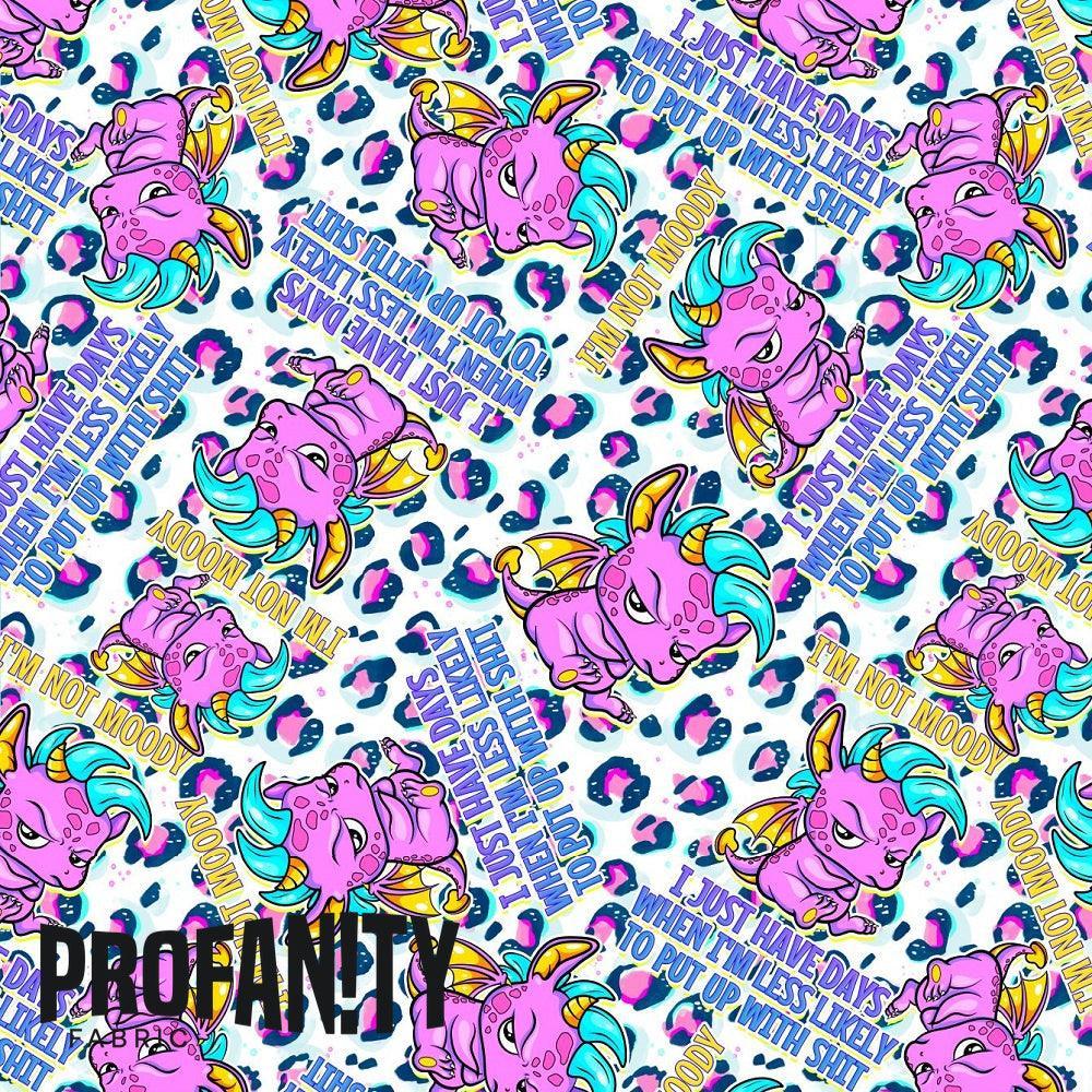 Novelty Swearing Fabric 323 – rude funny novelty fabric, pre-order by the metre | Fabric by Missy Rose