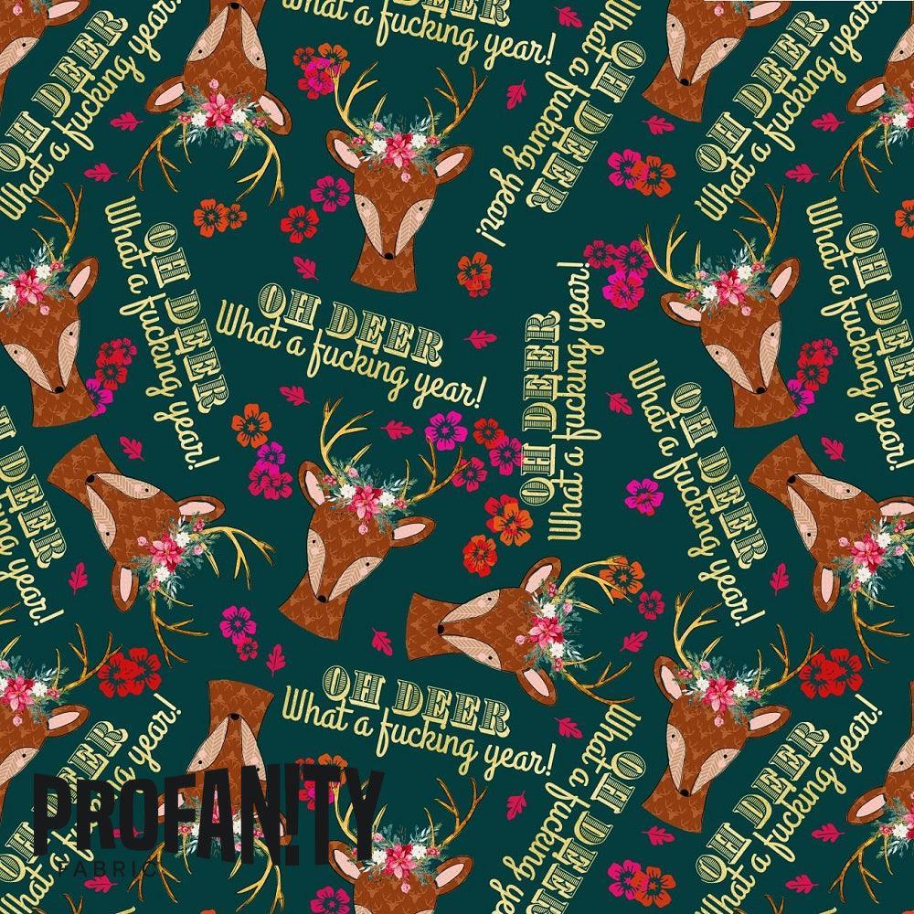 Novelty Swearing Fabric 327 – cheeky rude print fabric for sewing, pre-order | Fabric by Missy Rose