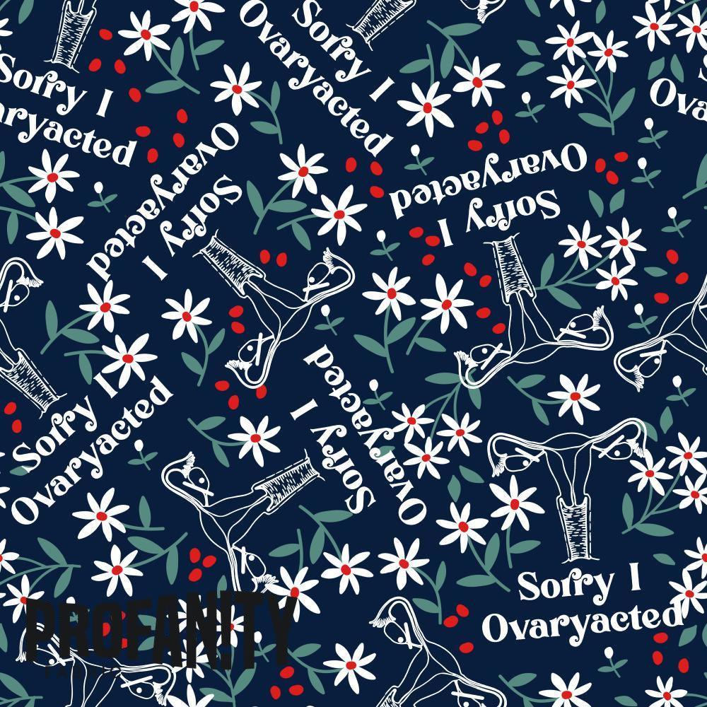 Novelty Swearing Fabric 329 – rude funny novelty fabric, pre-order by the metre | Fabric by Missy Rose