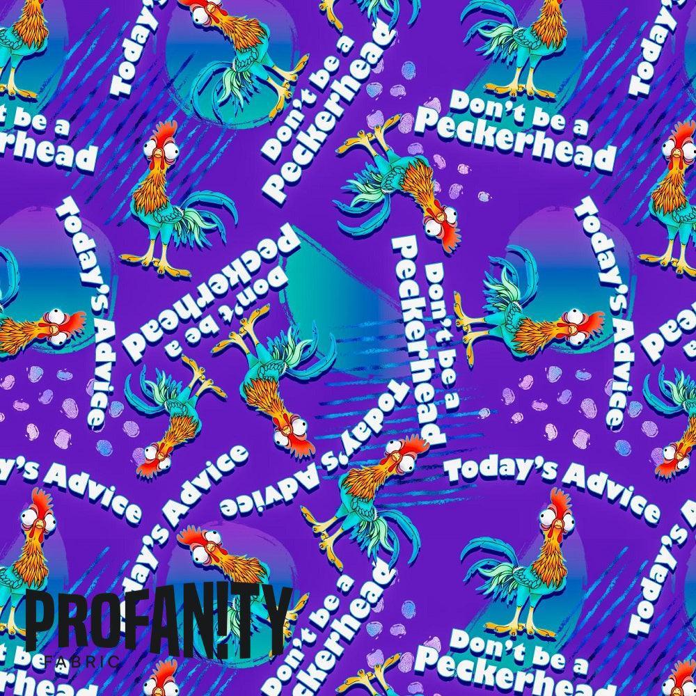 Novelty Swearing Fabric 331 – cheeky novelty fabric by the metre, made-to-order | Fabric by Missy Rose