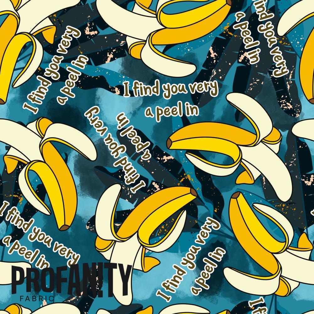 Novelty Swearing Fabric 332 – rude funny novelty fabric, pre-order by the metre | Fabric by Missy Rose