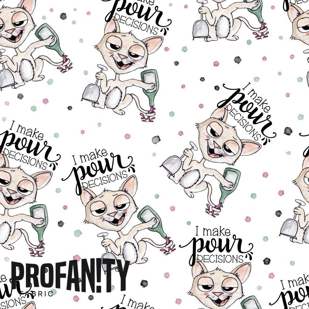Novelty Swearing Fabric 342 – cheeky novelty fabric by the metre, made-to-order | Fabric by Missy Rose