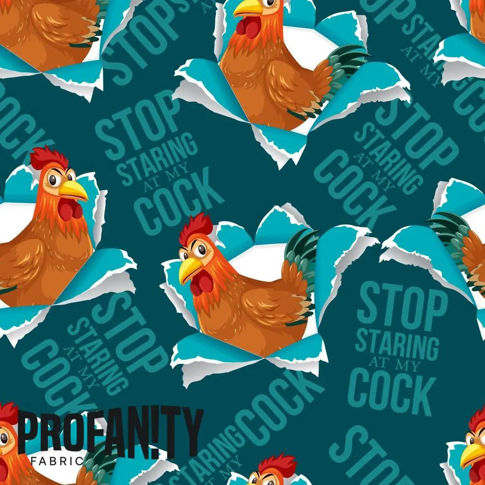 Novelty Swearing Fabric 355 – cheeky novelty fabric by the metre, made-to-order | Fabric by Missy Rose