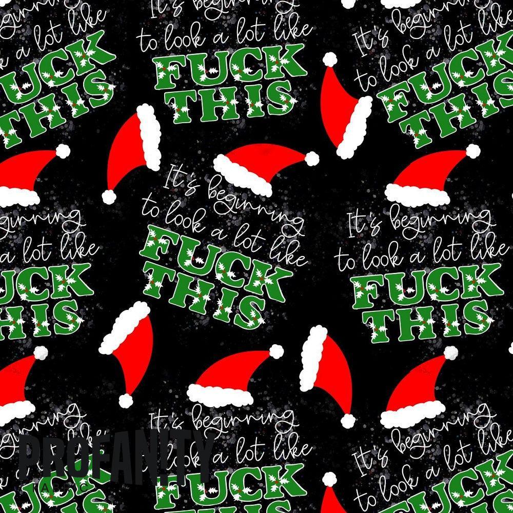 Novelty Swearing Fabric 356 – cheeky rude print fabric for sewing, pre-order | Fabric by Missy Rose
