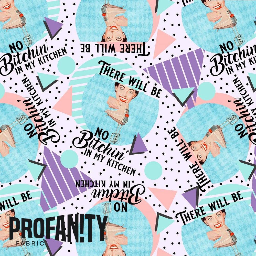 Novelty Swearing Fabric 362 – cheeky rude print fabric for sewing, pre-order | Fabric by Missy Rose