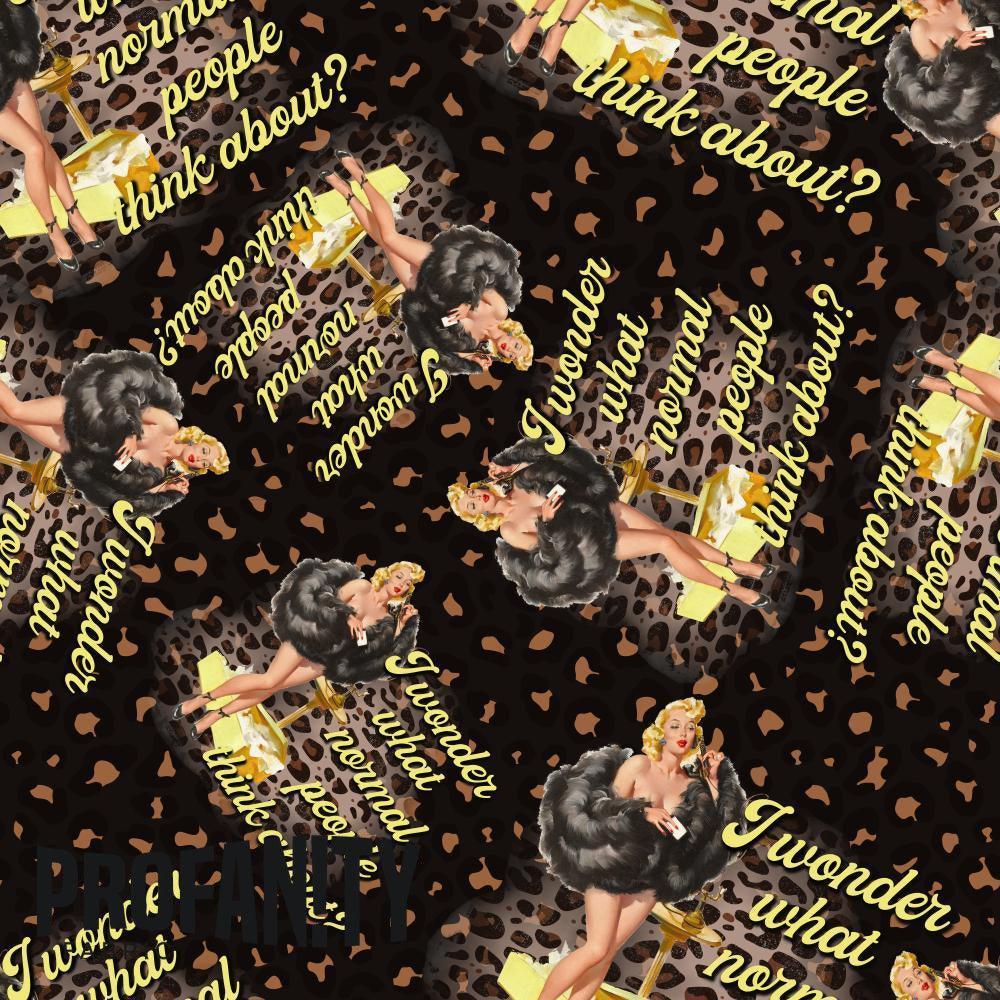 Novelty Swearing Fabric 364 – cheeky novelty fabric by the metre, made-to-order | Fabric by Missy Rose