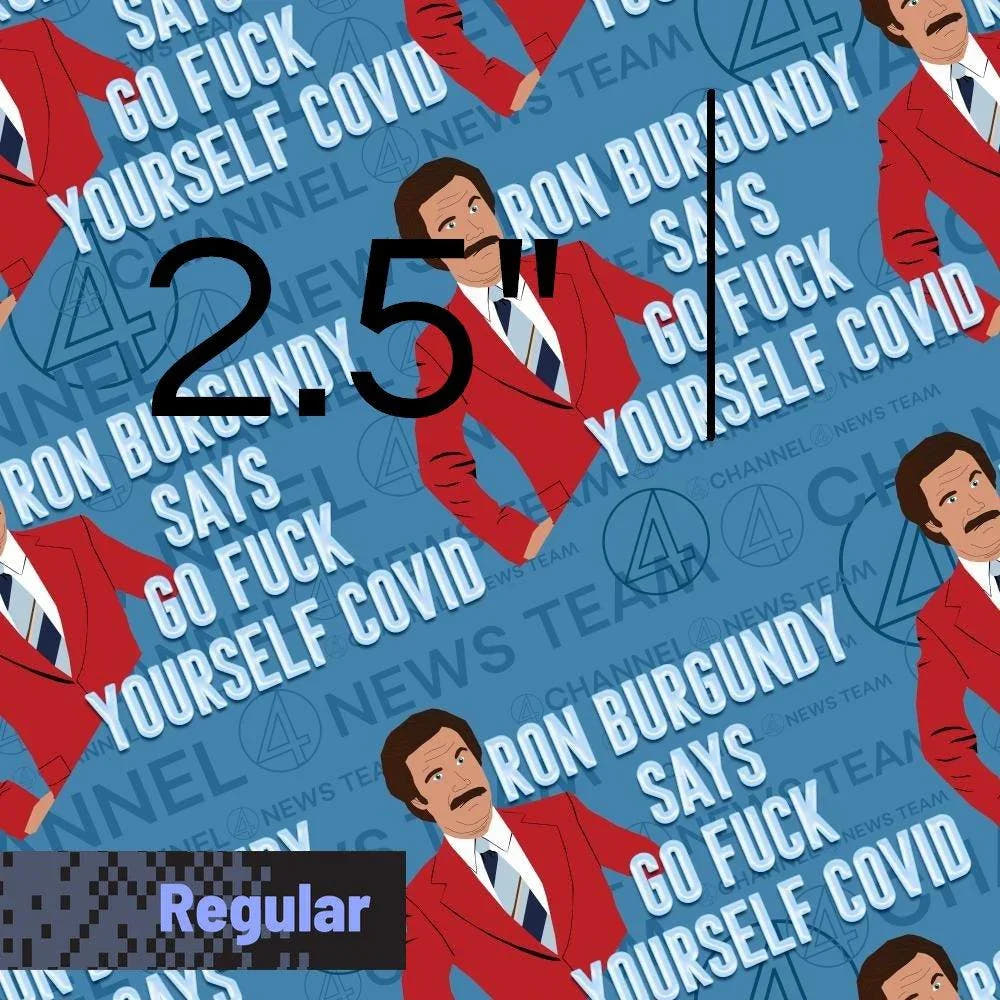 Swear Word Fabric 365 – profanity fabric for sewing, custom printed Australia | Fabric by Missy Rose