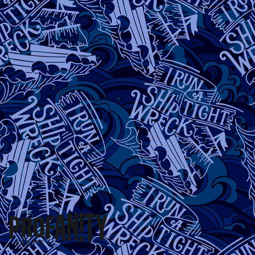 Novelty Swearing Fabric 369 – cheeky rude print fabric for sewing, pre-order | Fabric by Missy Rose