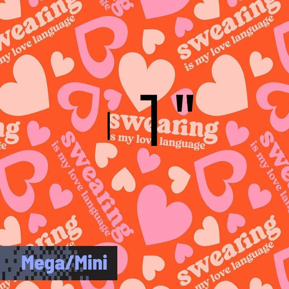 Novelty Swearing Fabric 373 – cheeky rude print fabric for sewing, pre-order | Fabric by Missy Rose