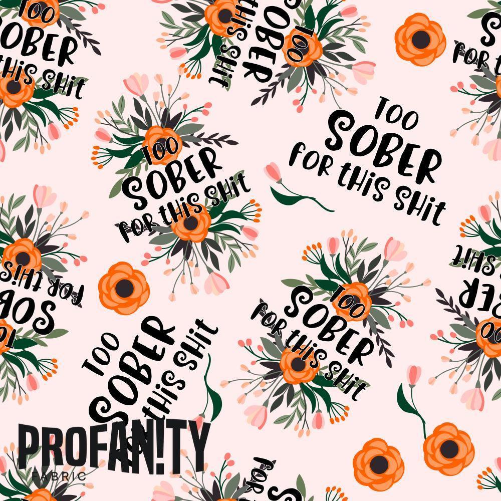 Novelty Swearing Fabric 379 – cheeky novelty fabric by the metre, made-to-order | Fabric by Missy Rose