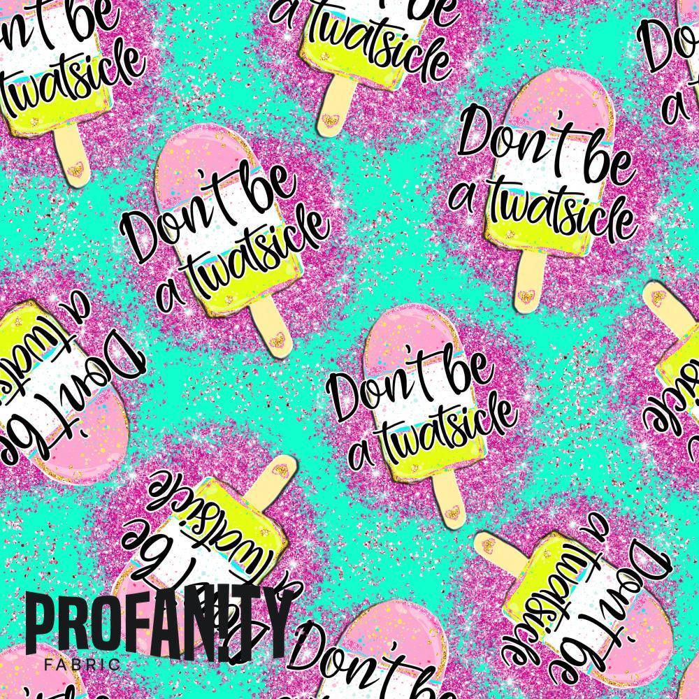 Novelty Swearing Fabric 382 – cheeky novelty fabric by the metre, made-to-order | Fabric by Missy Rose